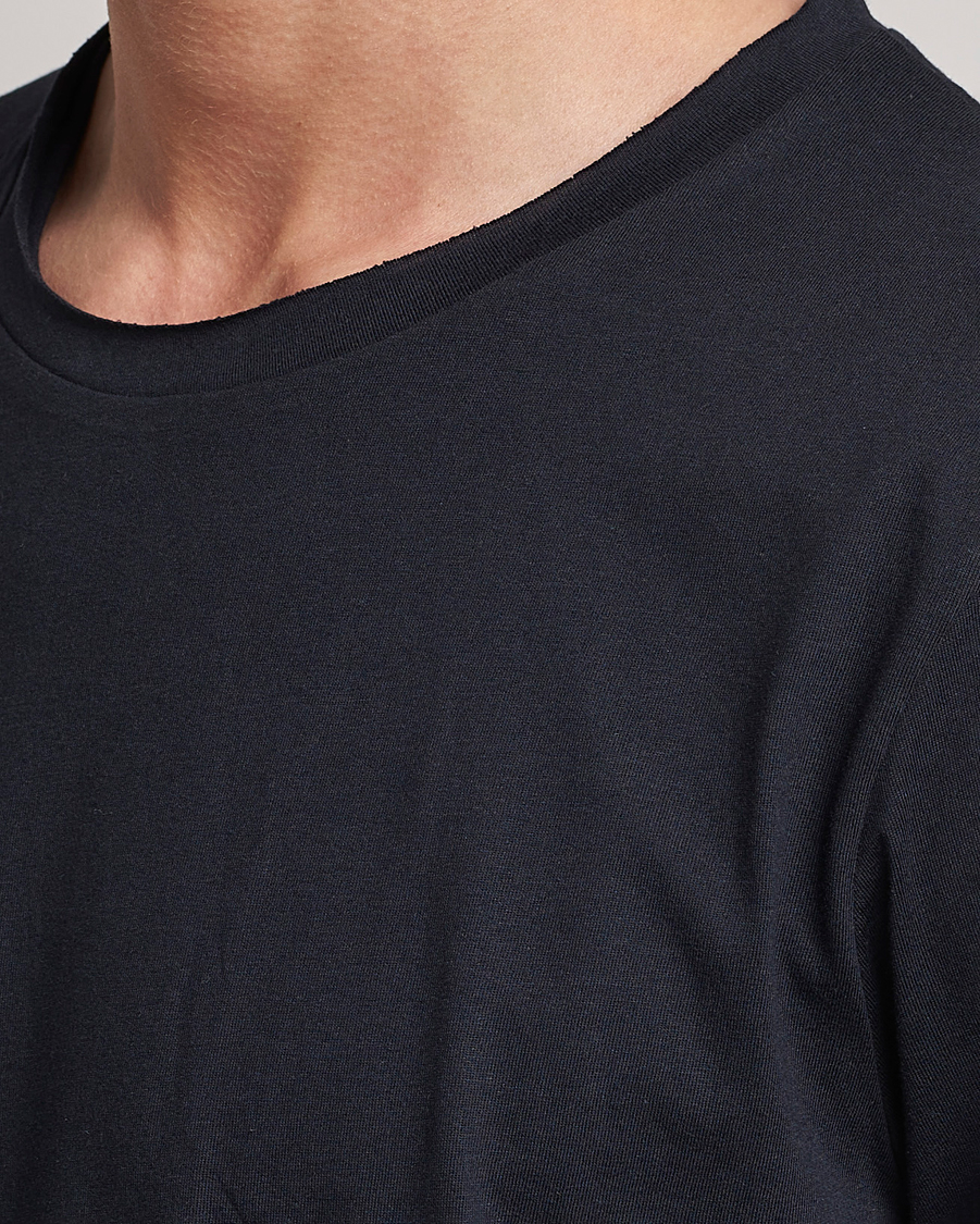 Men | T-Shirts | Bread & Boxers | Crew Neck Relaxed Dark Navy