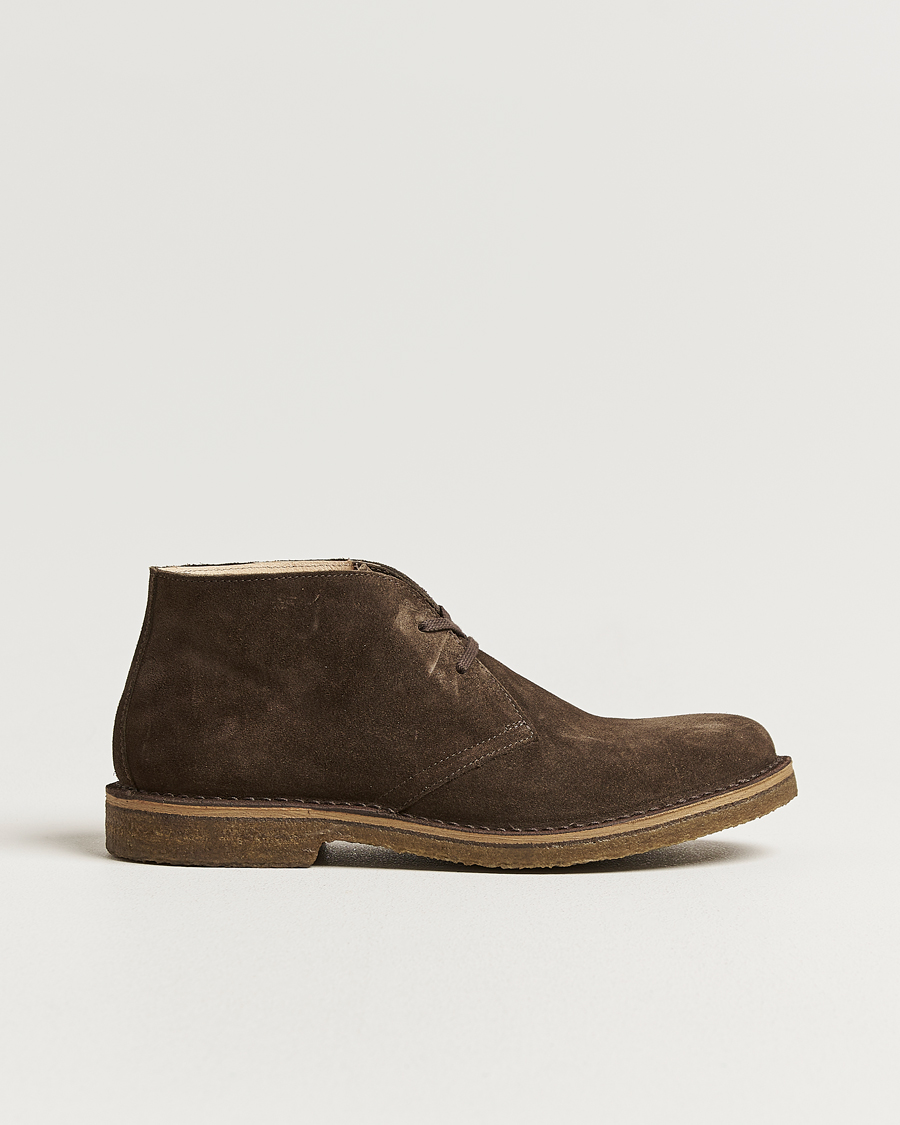 Men | Boots | Astorflex | Greenflex Desert Boot Dark Brown Suede