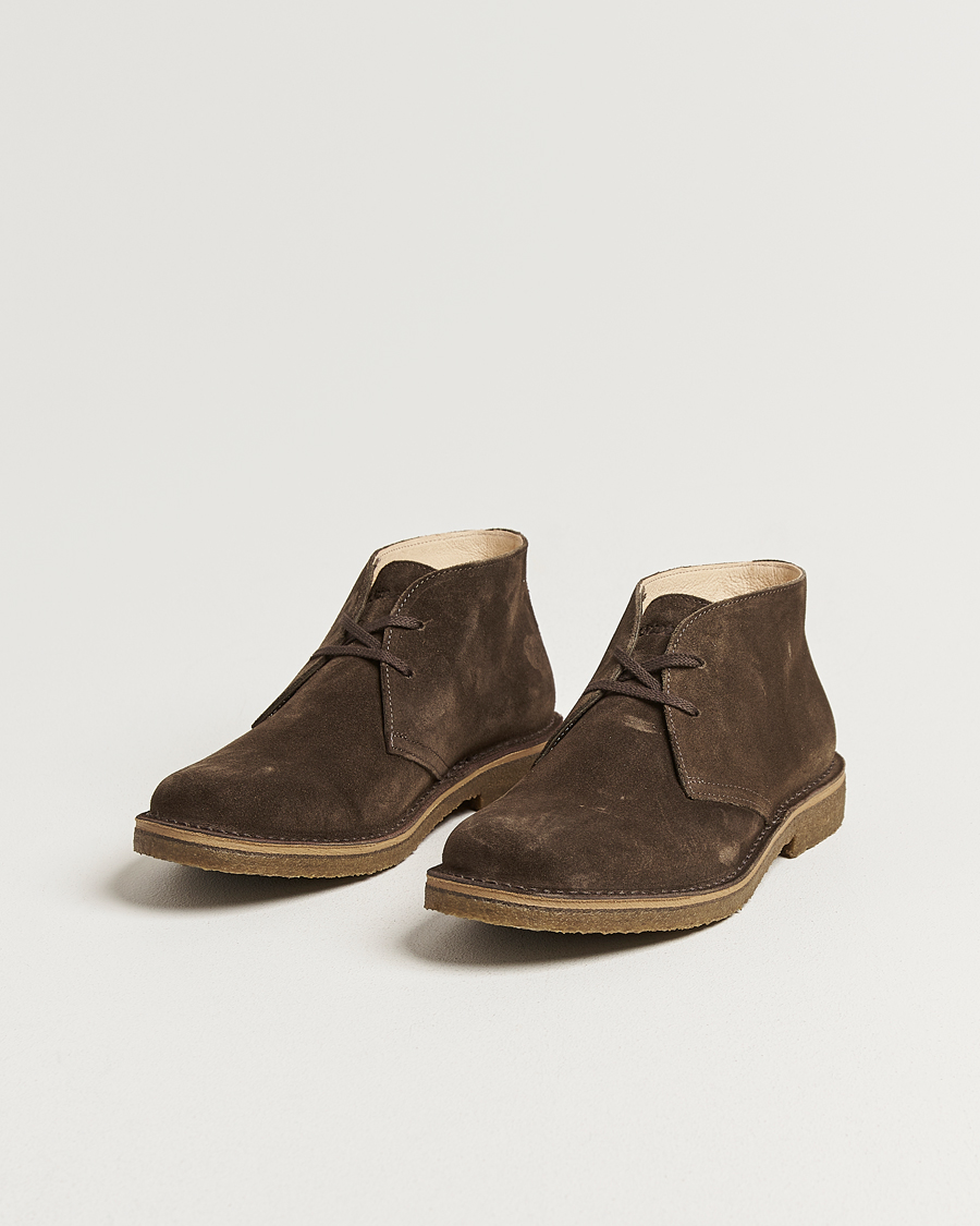 Men | Boots | Astorflex | Greenflex Desert Boot Dark Brown Suede