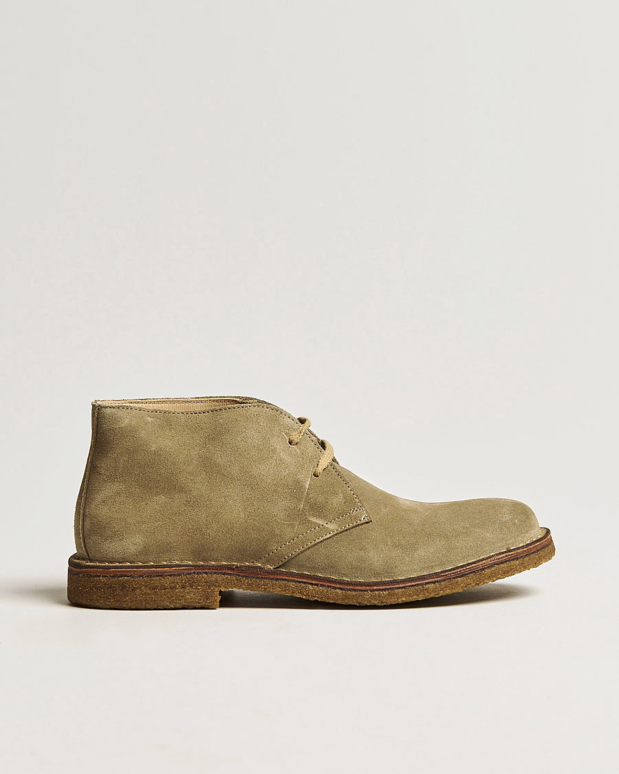 Men | Boots | Astorflex | Greenflex Desert Boot Stone Suede