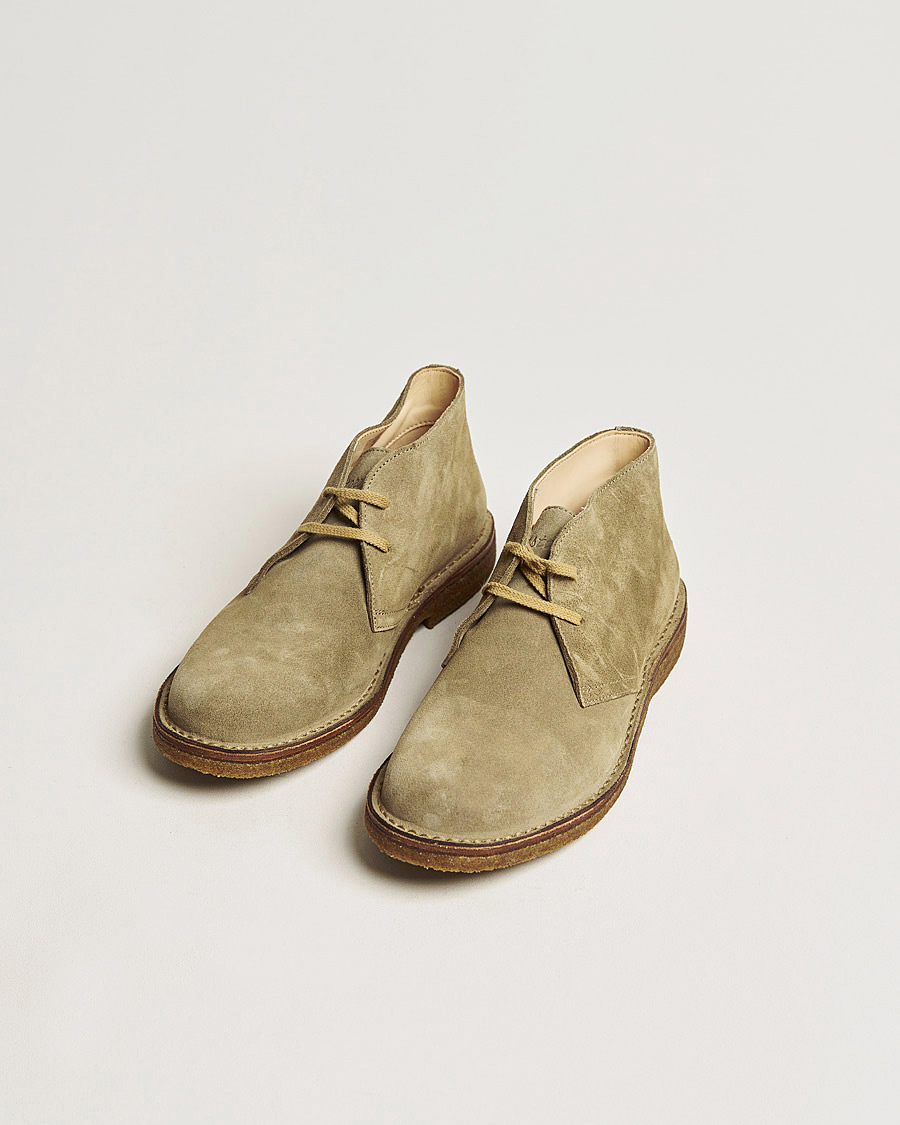 Men | Boots | Astorflex | Greenflex Desert Boot Stone Suede