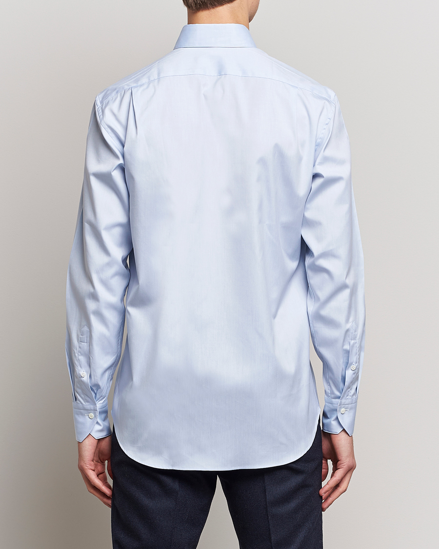 Men | Shirts | Stenströms | Fitted Body Button Down Shirt Light Blue
