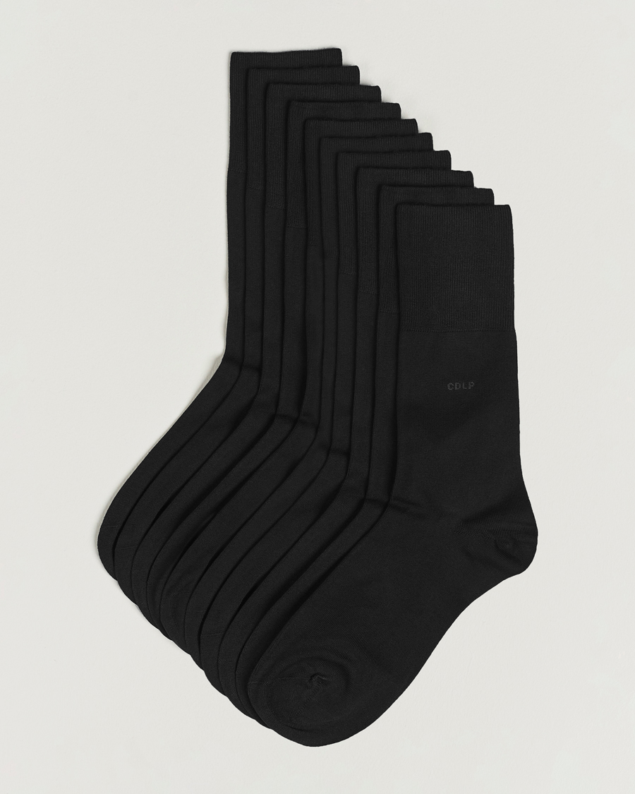 Men | Underwear & Socks | CDLP | 10-Pack Bamboo Socks Black