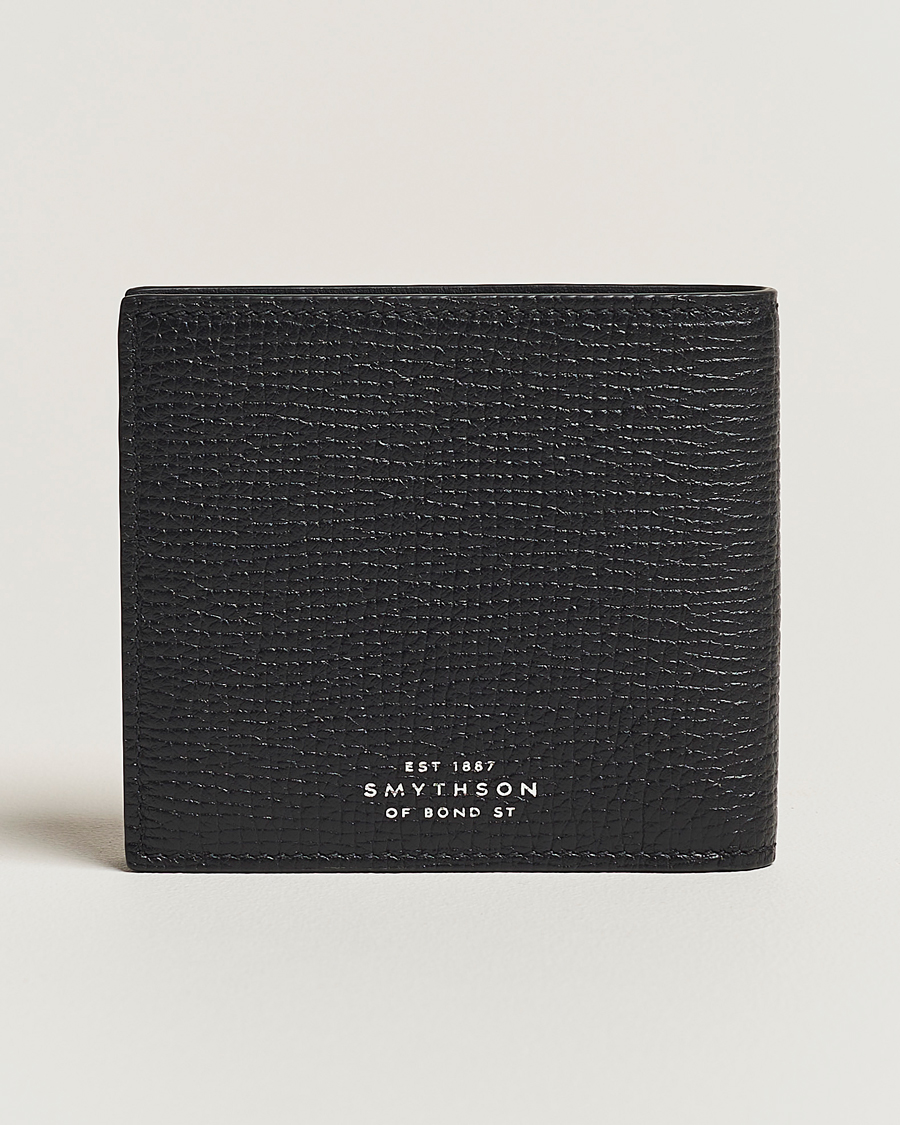Men | Wallets | Smythson | Ludlow 6 Card Wallet Black