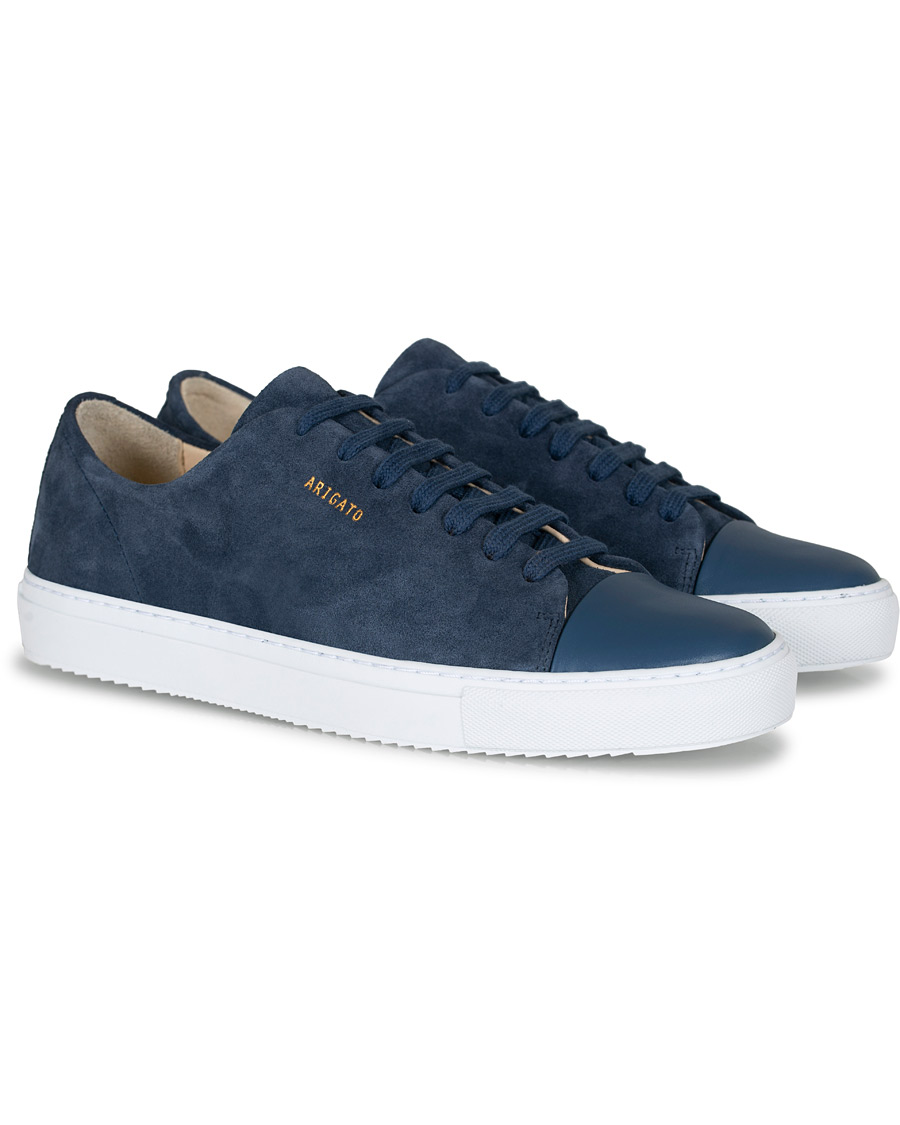 Men | Axel Arigato Cap Toe Sneaker Navy Suede | Axel Arigato | Cap Toe Sneaker Navy Suede