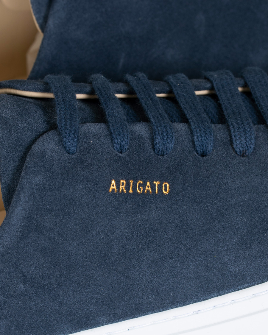 Men | Axel Arigato Cap Toe Sneaker Navy Suede | Axel Arigato | Cap Toe Sneaker Navy Suede