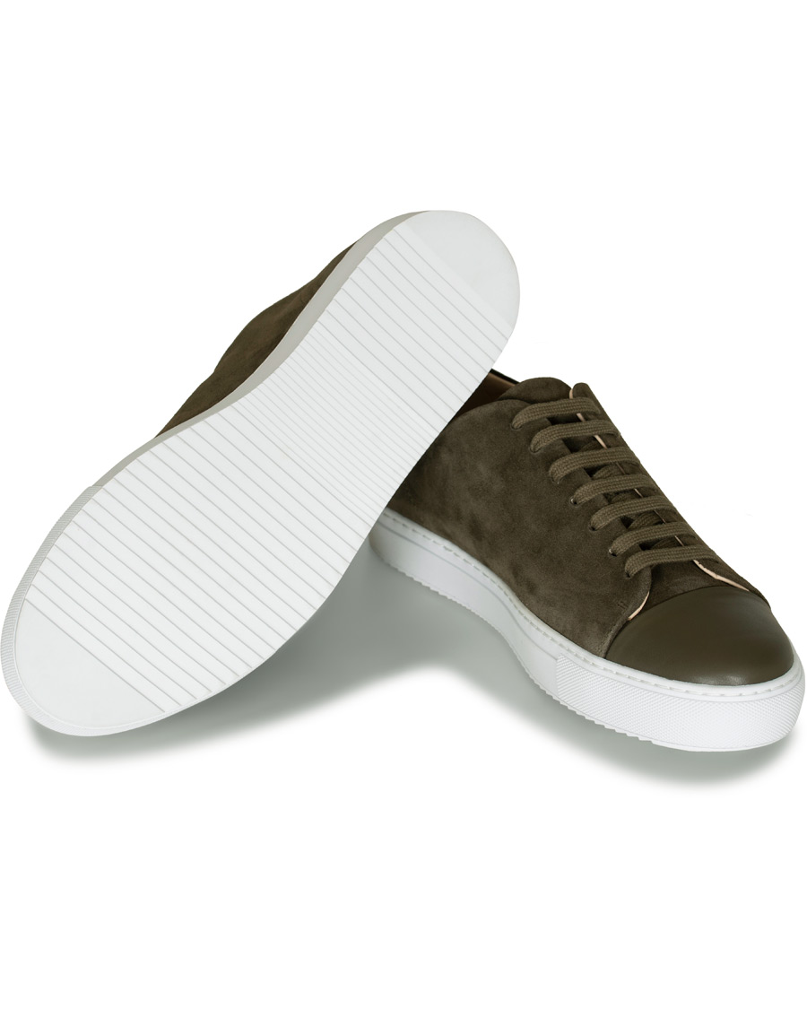 Men | Axel Arigato Cap Toe Sneaker Military Green Suede | Axel Arigato | Cap Toe Sneaker Military Green Suede