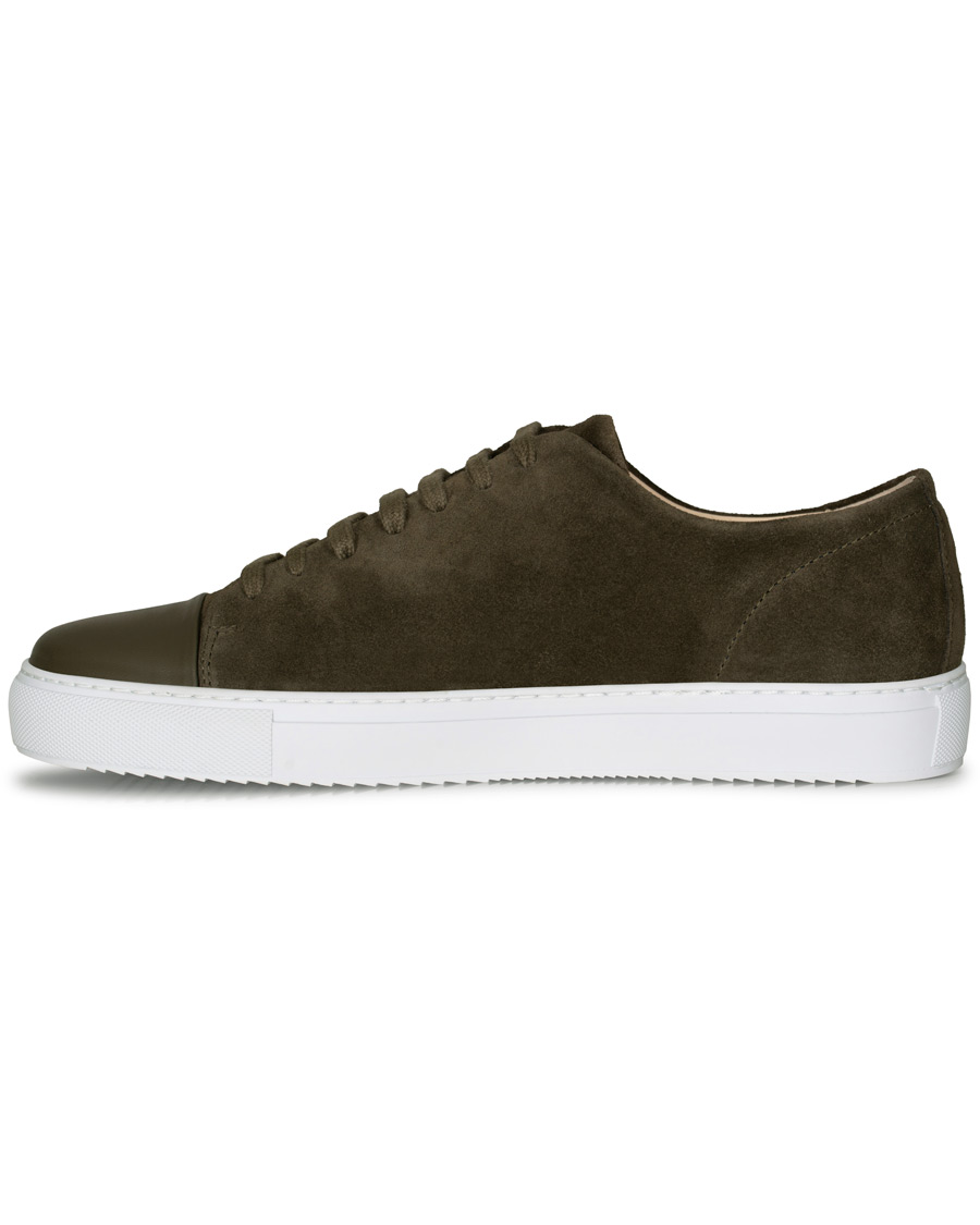 Men | Axel Arigato Cap Toe Sneaker Military Green Suede | Axel Arigato | Cap Toe Sneaker Military Green Suede