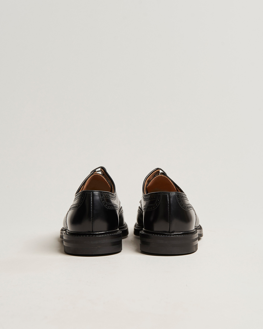 Men | Brogues | Crockett & Jones | Pembroke Derbys Black Calf