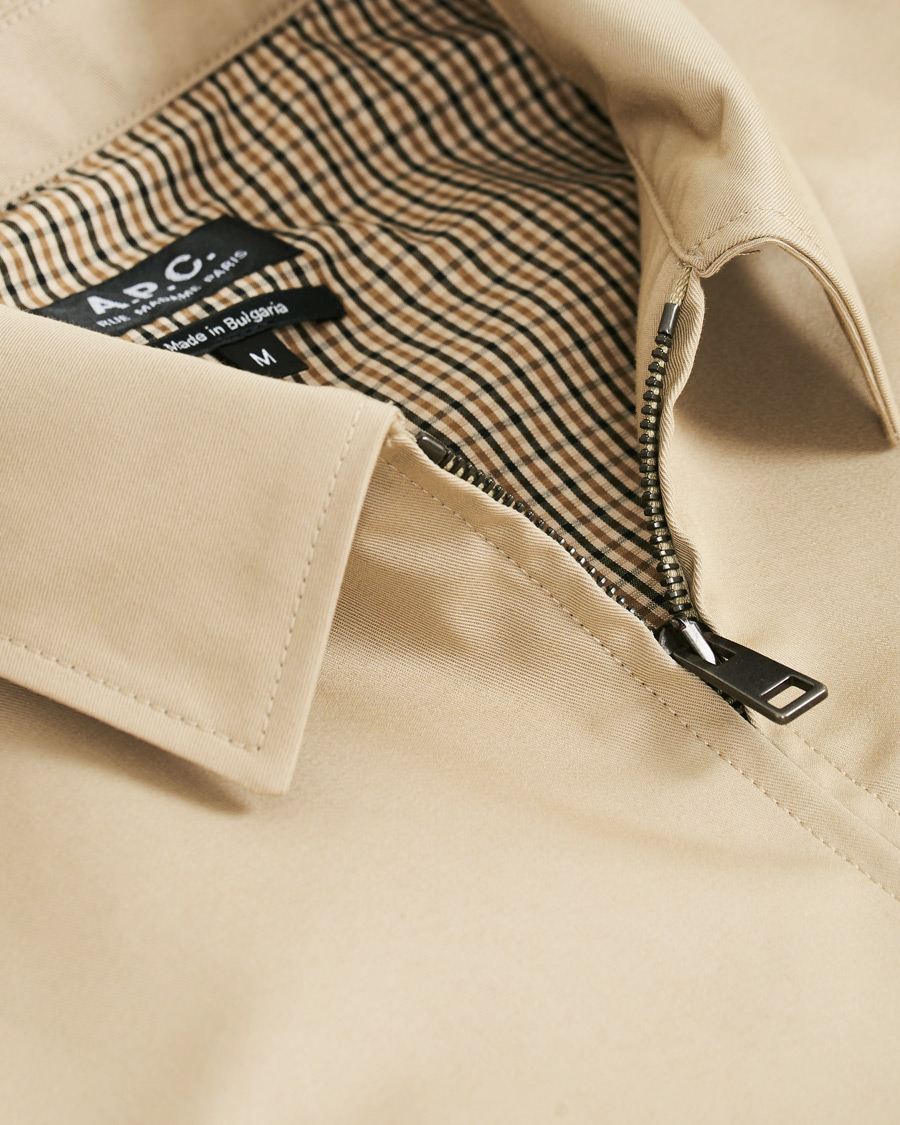 Men | Coats & Jackets | A.P.C. | Gaspard Blouson Jacket Beige