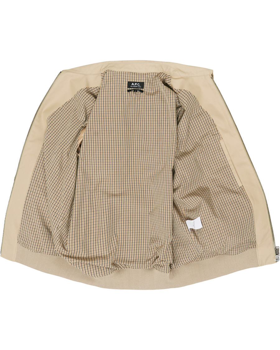 Men | Coats & Jackets | A.P.C. | Gaspard Blouson Jacket Beige