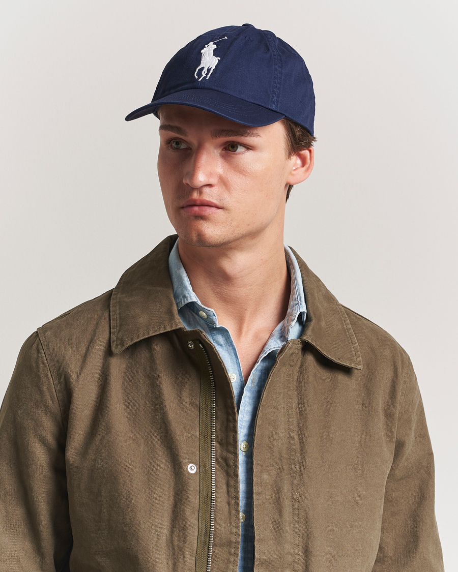 Men | Hats & Caps | Polo Ralph Lauren | Big Pony Cap Newport Navy