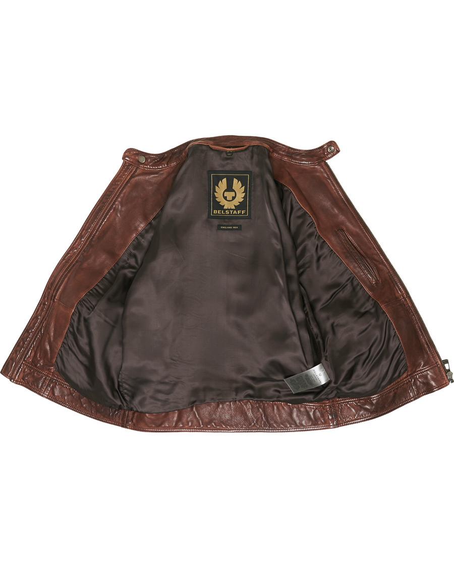 Men | Coats & Jackets | Belstaff | V Racer 2.0 Leather Jacket Light Brown