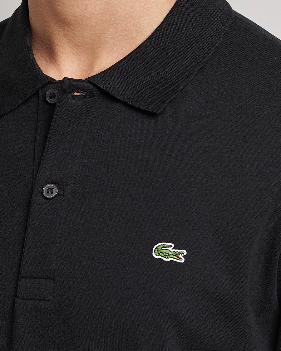 Men | Polo Shirts | Lacoste | Pima Interlock Piké Black