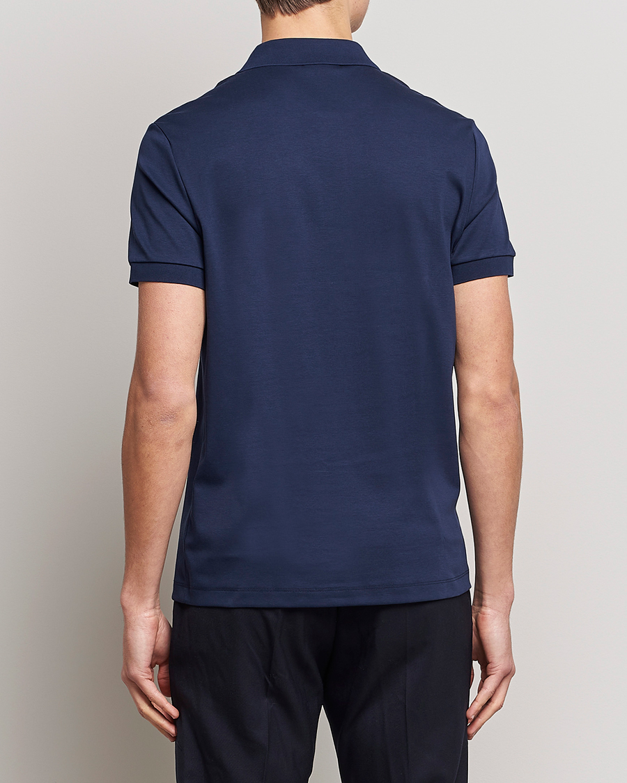 Men | Polo Shirts | Lacoste | Pima Interlock Piké Navy