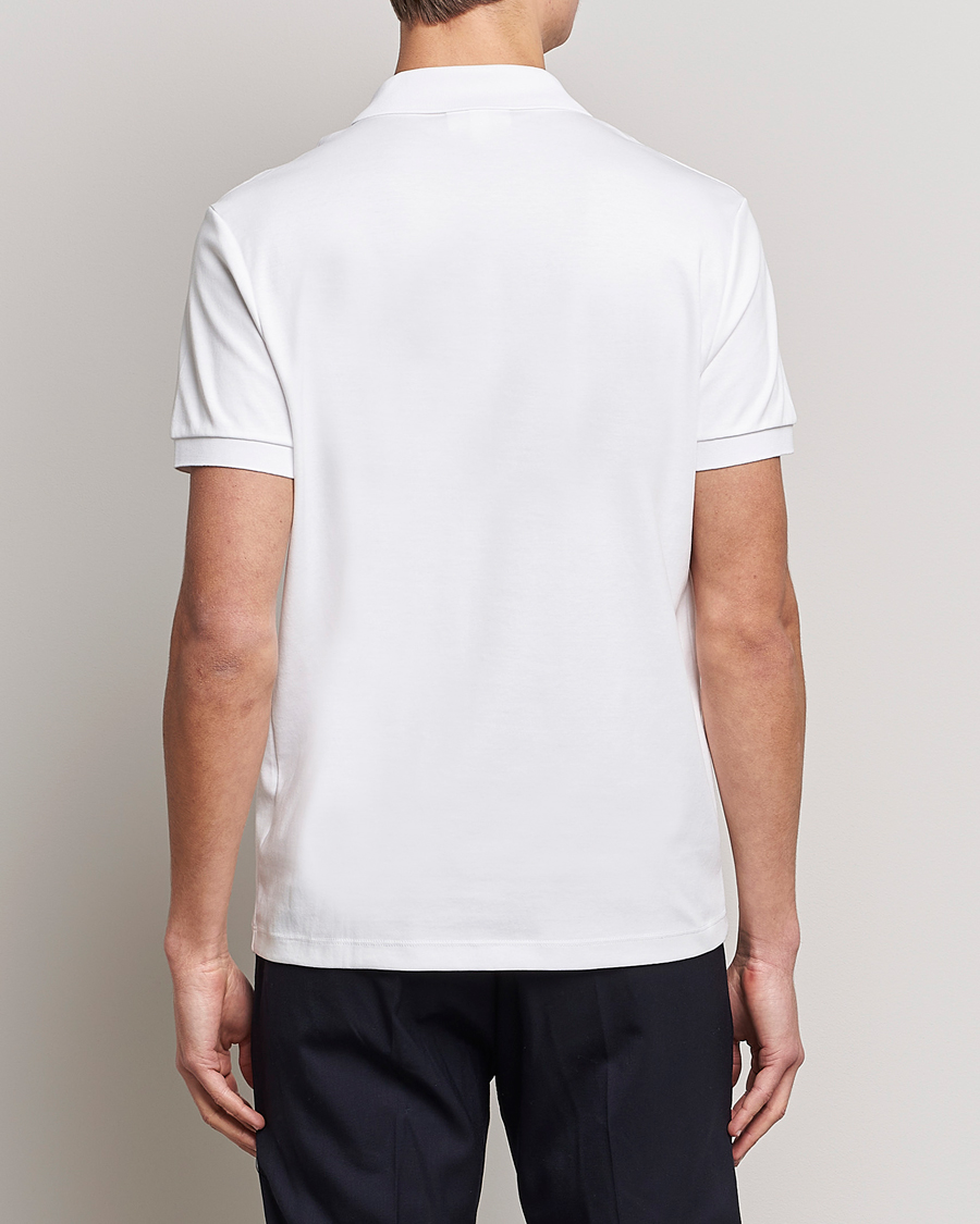 Men | Polo Shirts | Lacoste | Pima Interlock Piké White