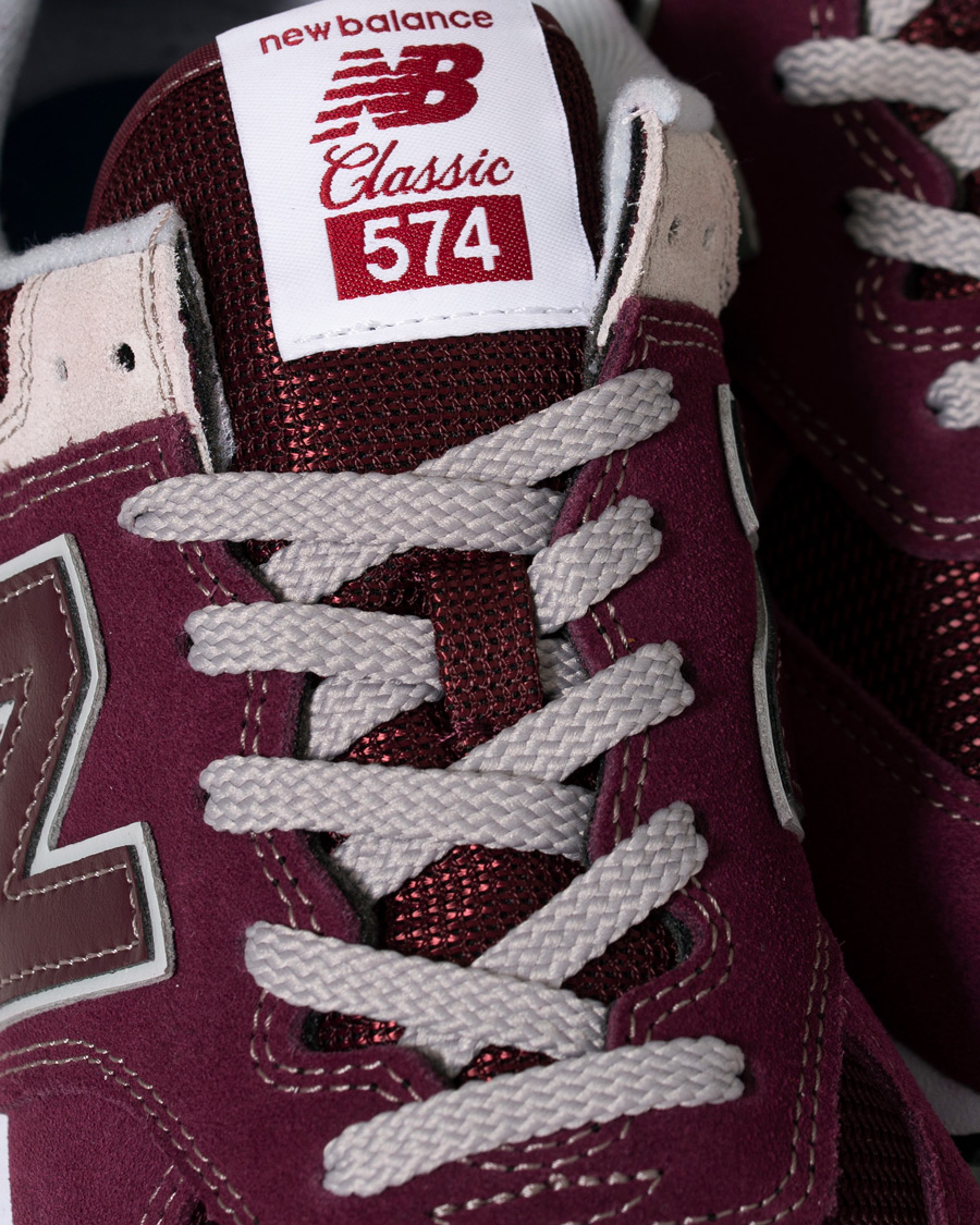 Men | New Balance 574 Sneaker Burgundy | New Balance | 574 Sneaker Burgundy