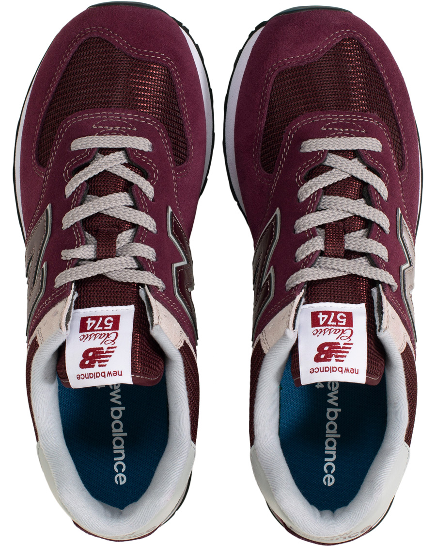Men | New Balance 574 Sneaker Burgundy | New Balance | 574 Sneaker Burgundy