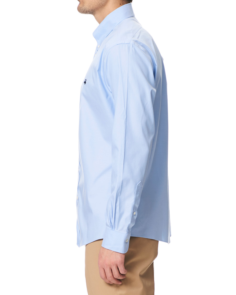 Men | Shirts | Brooks Brothers | Regent Fit Button Down Sport Shirt Light Blue