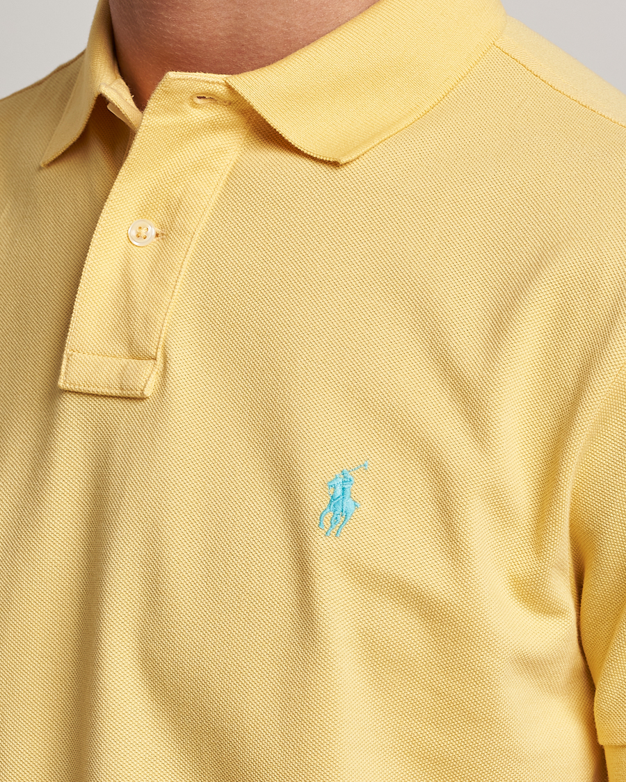 Men | Polo Shirts | Polo Ralph Lauren | Custom Slim Fit Polo Corn Yellow
