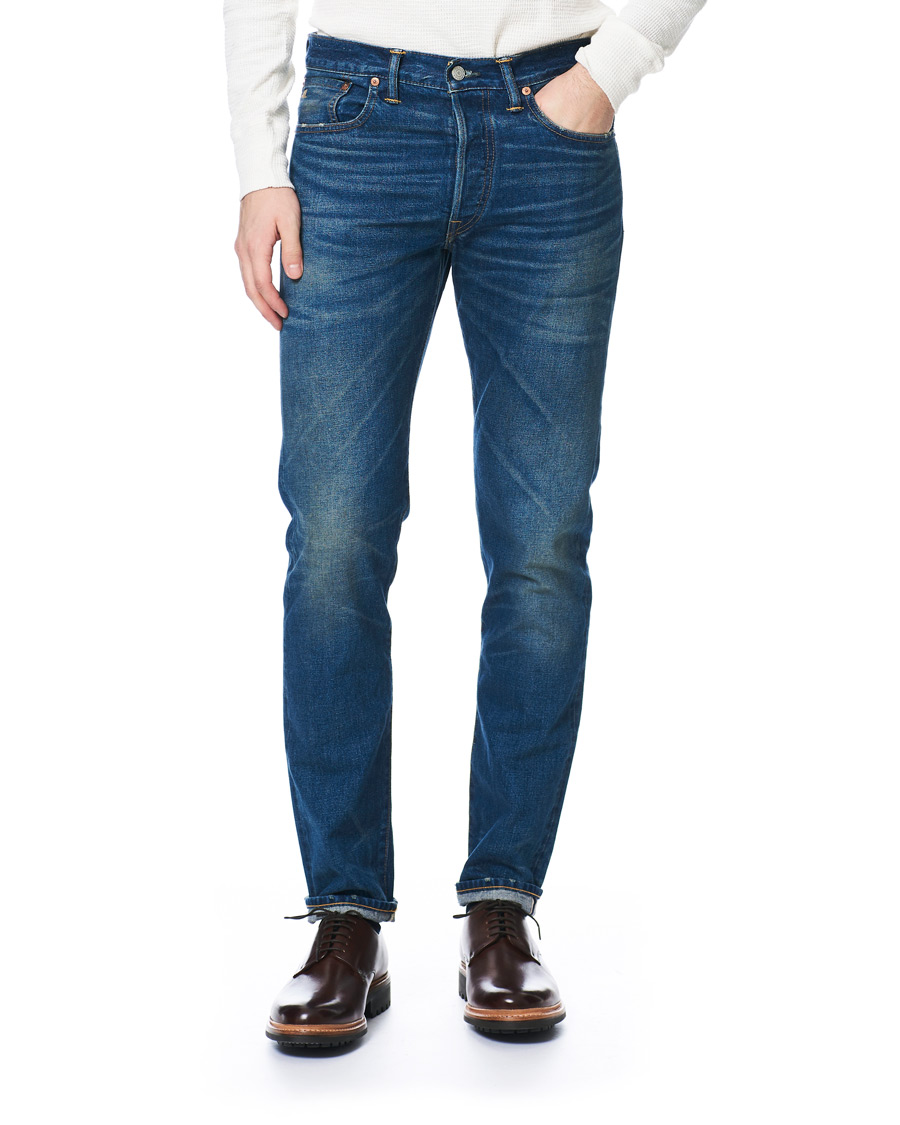 Men | Jeans | RRL | Slim Narrow Selvedge Jeans Grandfalls Wash