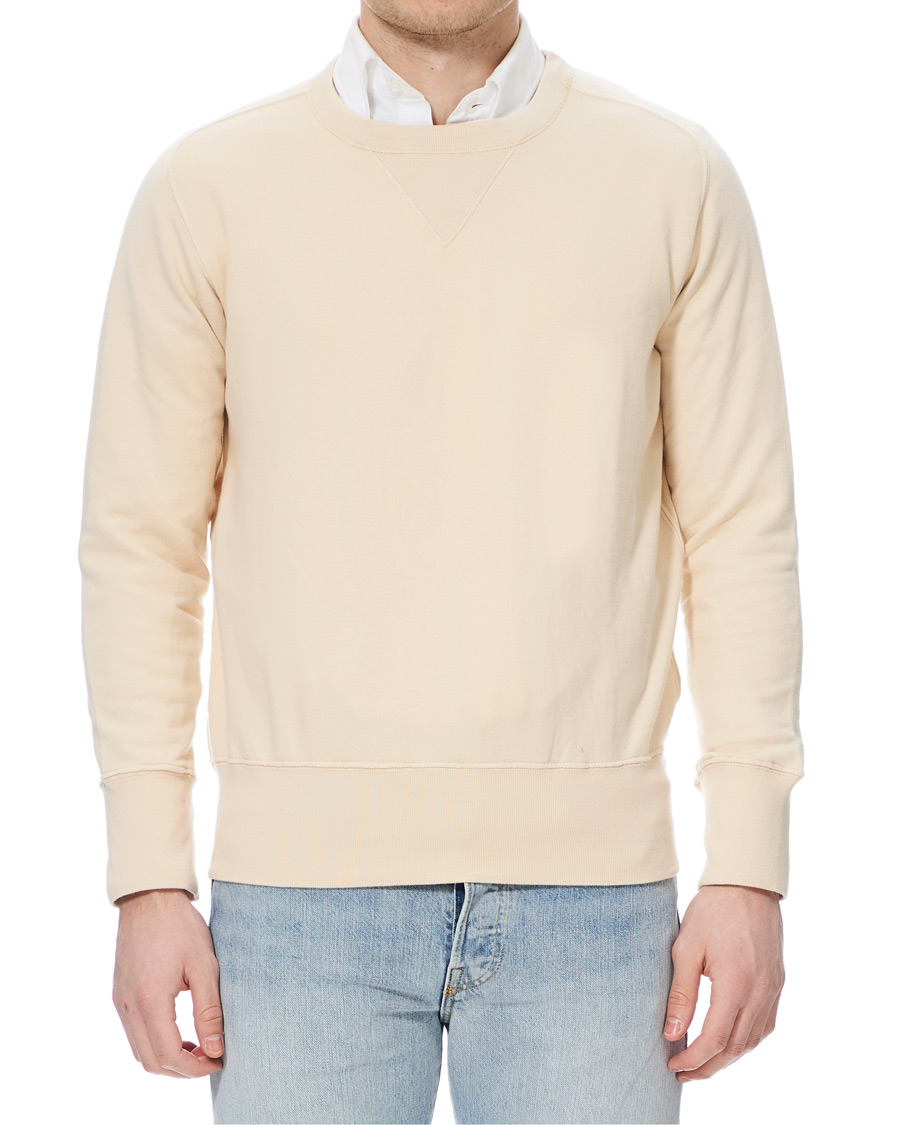 Men | Sweaters & Knitwear | Levi's Vintage Clothing | Bay Meadows Crew Neck Sweatshirts Double Cream