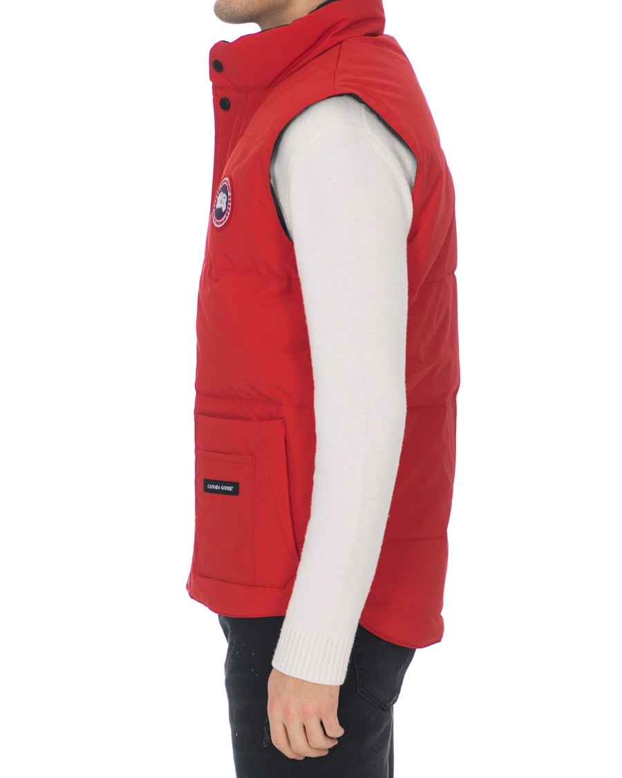 Men | Coats & Jackets | Canada Goose | Freestyle Crew Vest Red