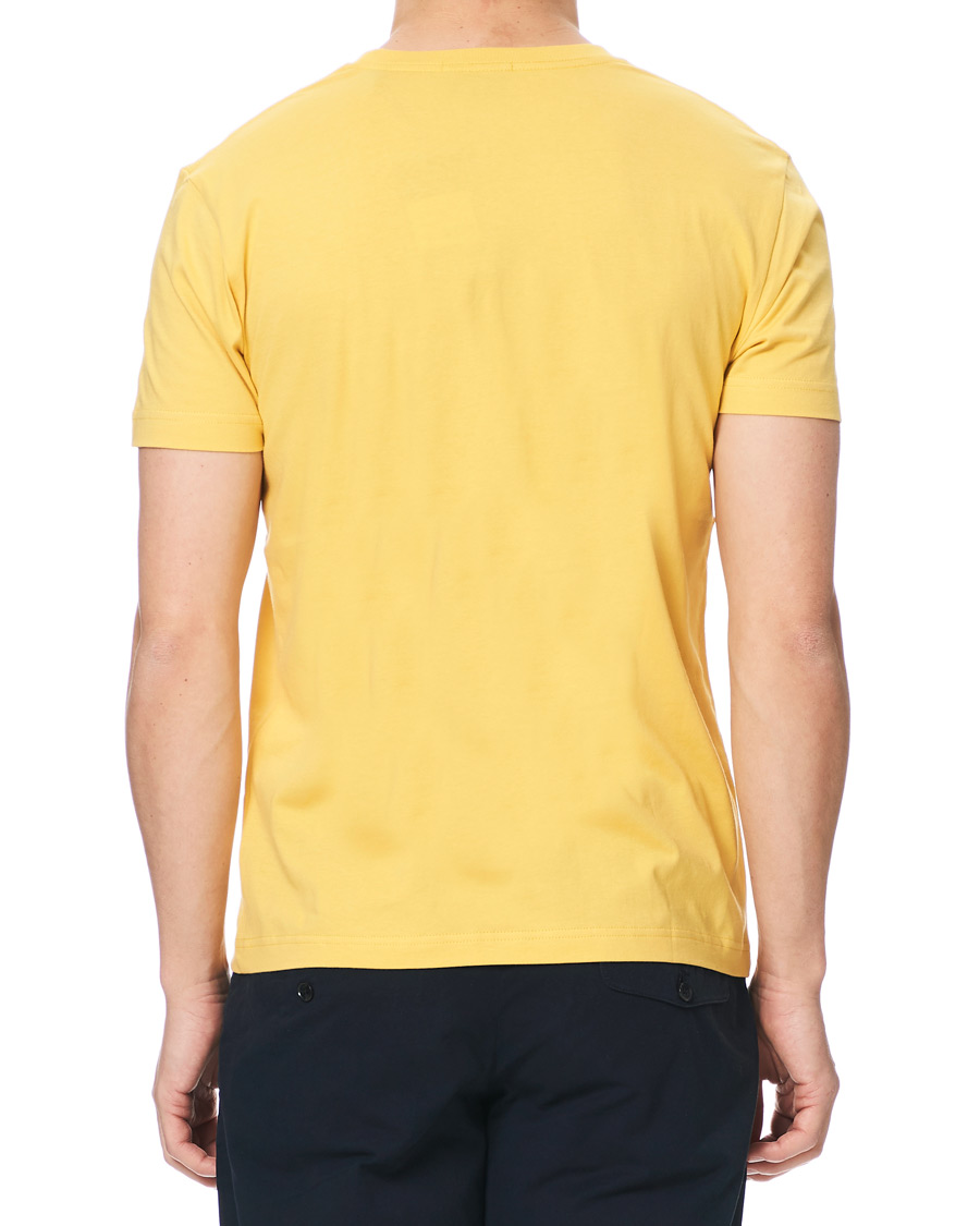 Men | T-Shirts | GANT | The Original Tee Mimosa Yellow