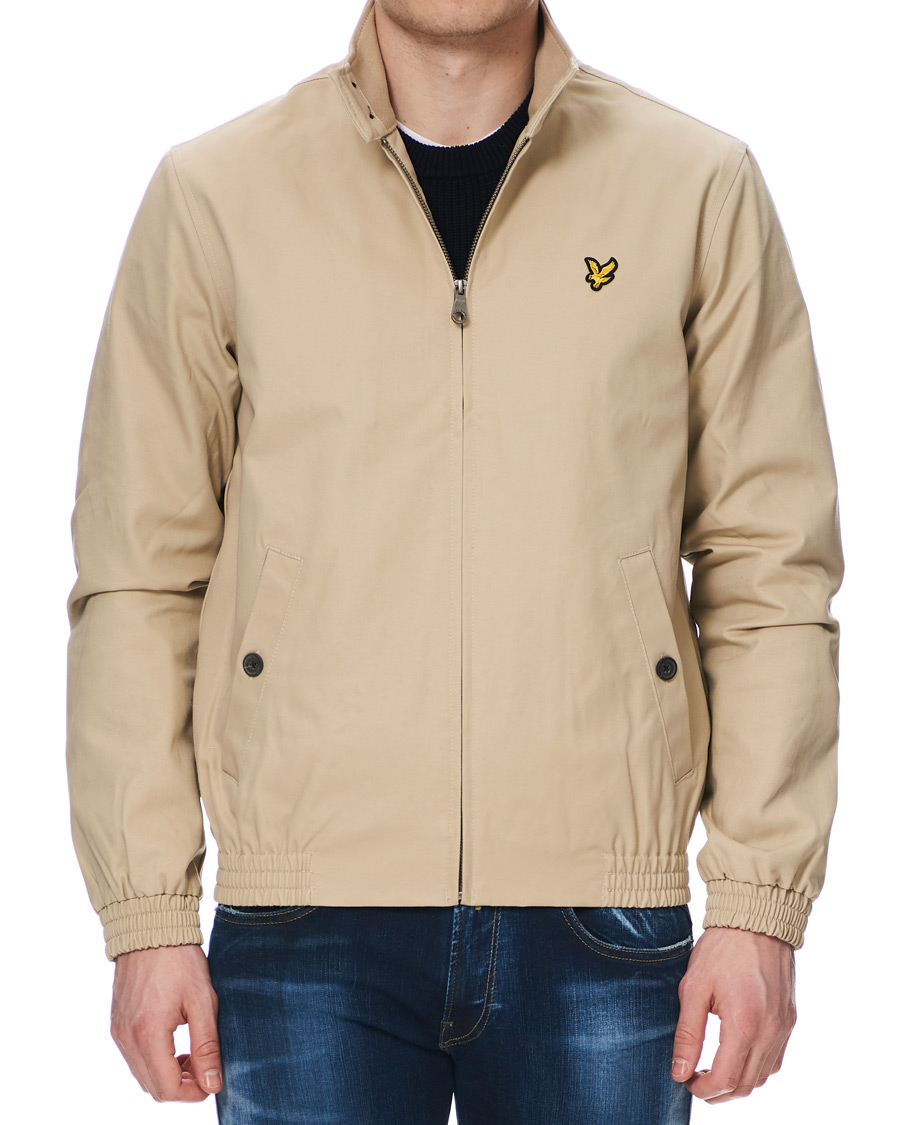 Men | Coats & Jackets | Lyle & Scott | Harrington Jacket Stone