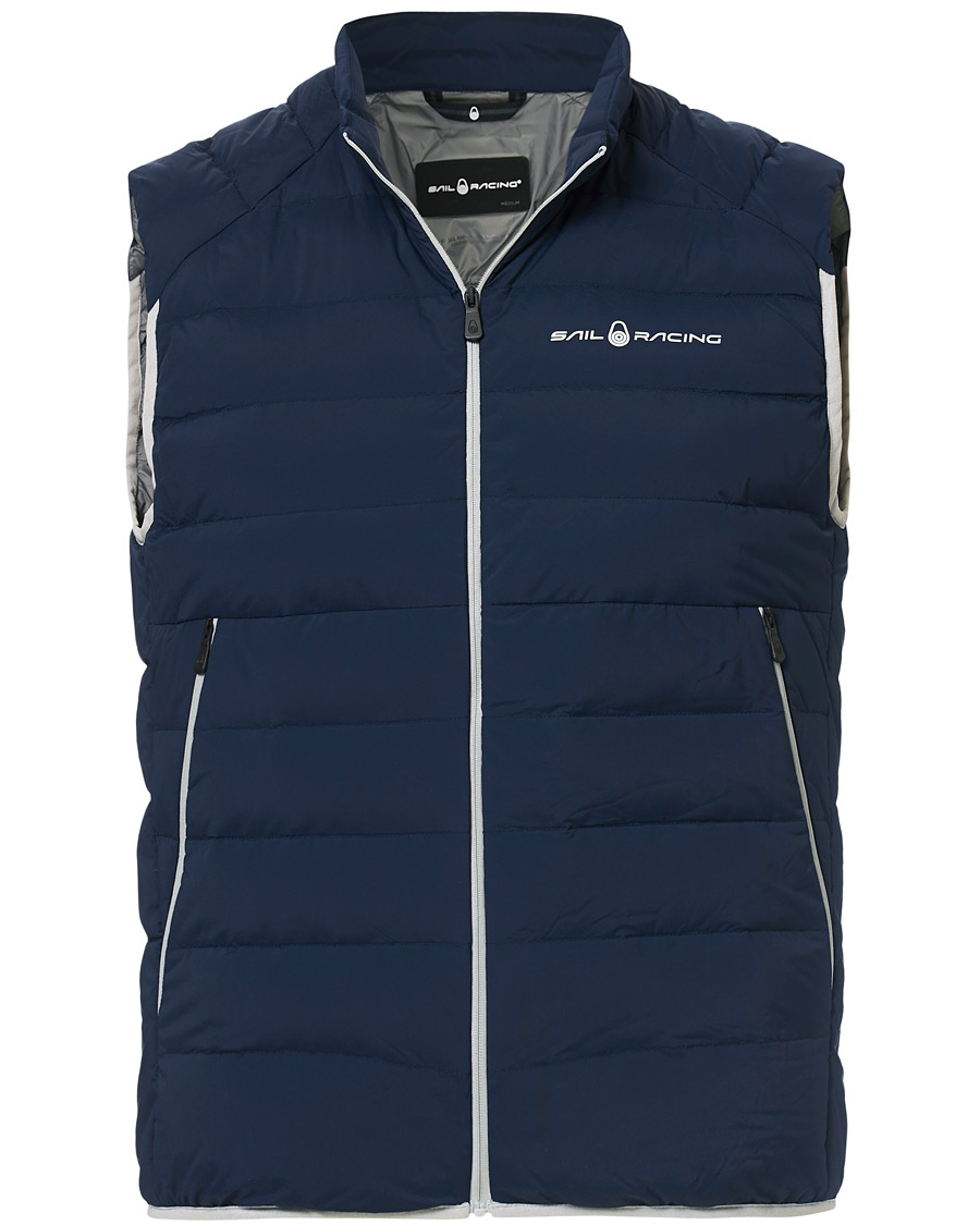 Men | Coats & Jackets | Sail Racing | Spray Down Vest Navy