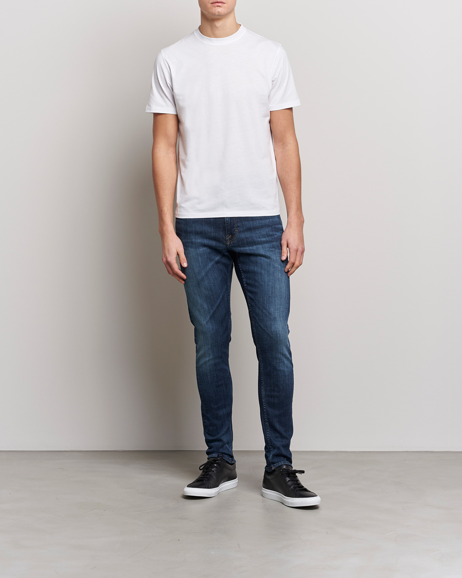 Men | Jeans | Tiger of Sweden | Evolve Super Stretch Top Jeans Medium Blue