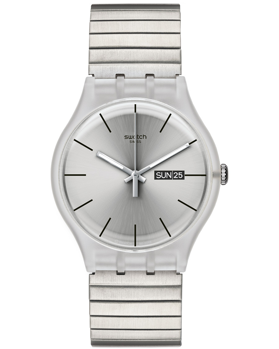 Men | Swatch Resolution L Silver | Swatch | Resolution L Silver