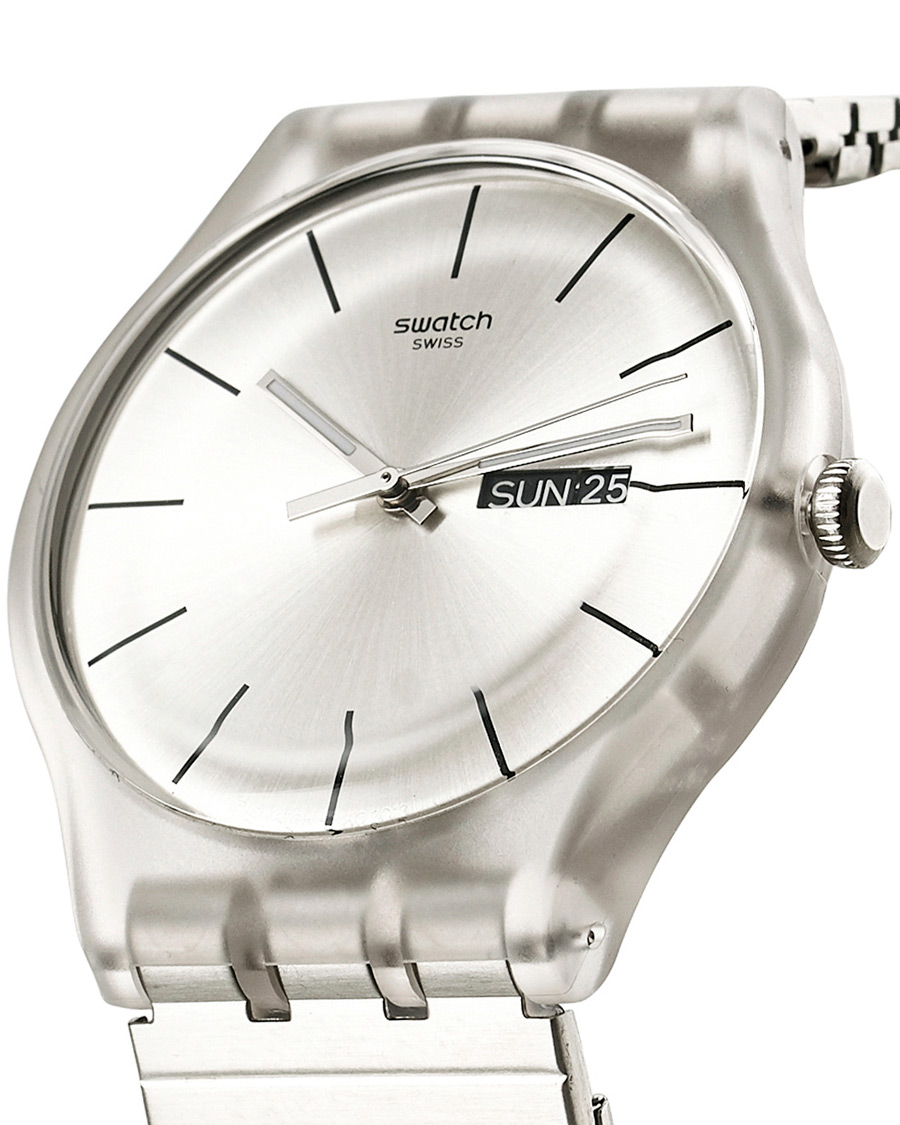 Men | Swatch Resolution L Silver | Swatch | Resolution L Silver