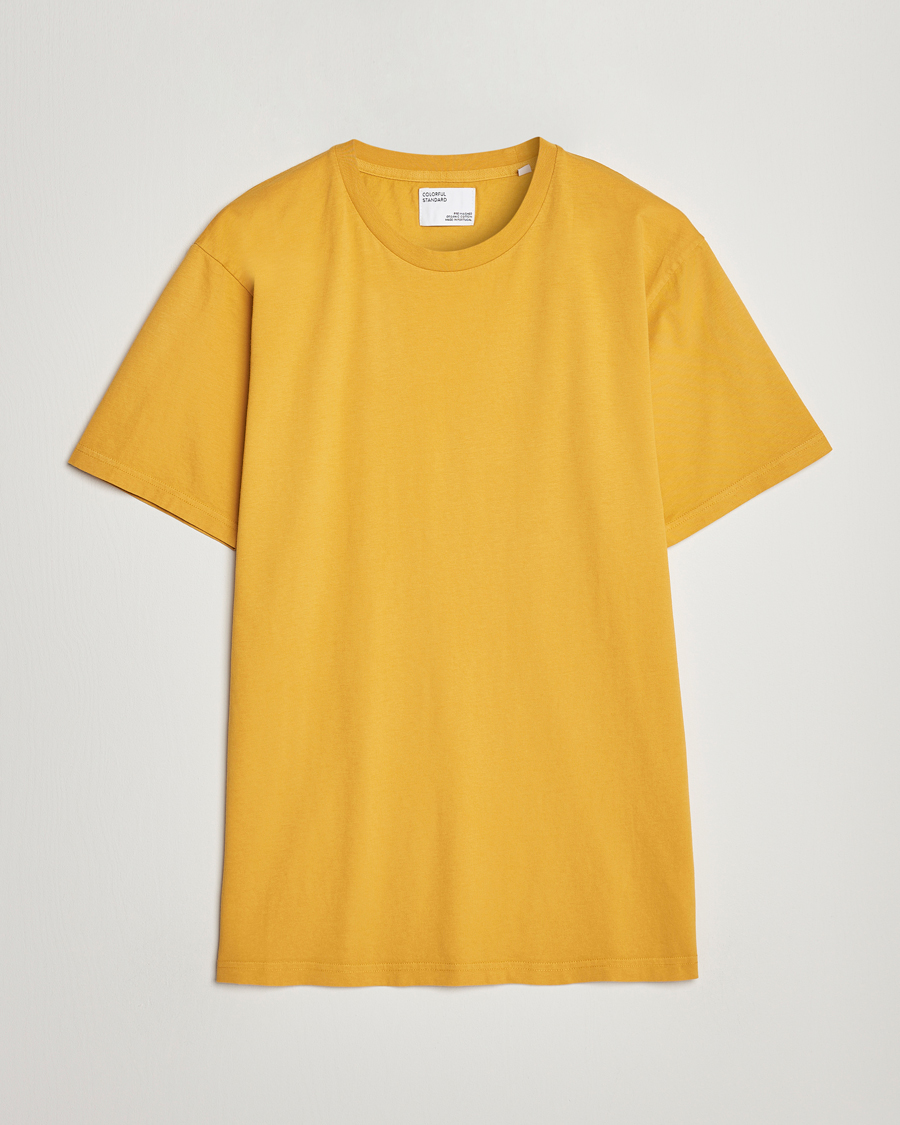Men | T-Shirts | Colorful Standard | Classic Organic T-Shirt Burned Yellow