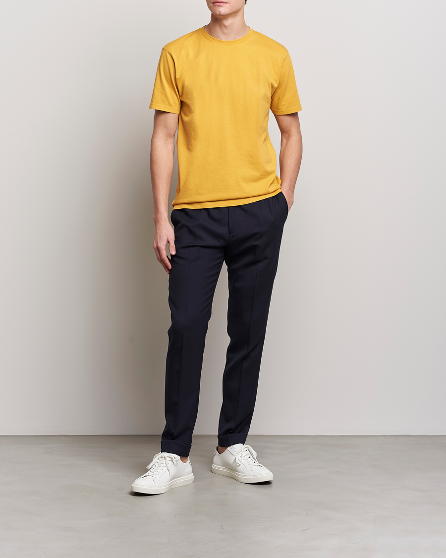 Men | T-Shirts | Colorful Standard | Classic Organic T-Shirt Burned Yellow