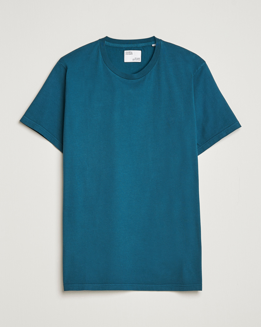 Men | T-Shirts | Colorful Standard | Classic Organic T-Shirt Ocean Green