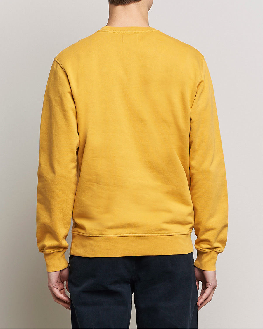 Men | Sweaters & Knitwear | Colorful Standard | Classic Organic Crew Neck Sweat Burned Yellow