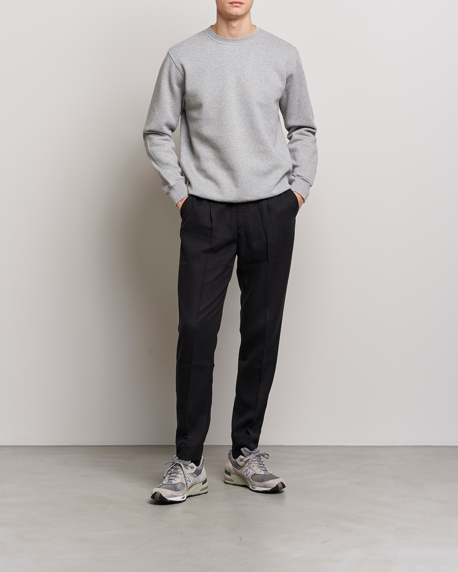 Men | Sweaters & Knitwear | Colorful Standard | Classic Organic Crew Neck Sweat Heather Grey