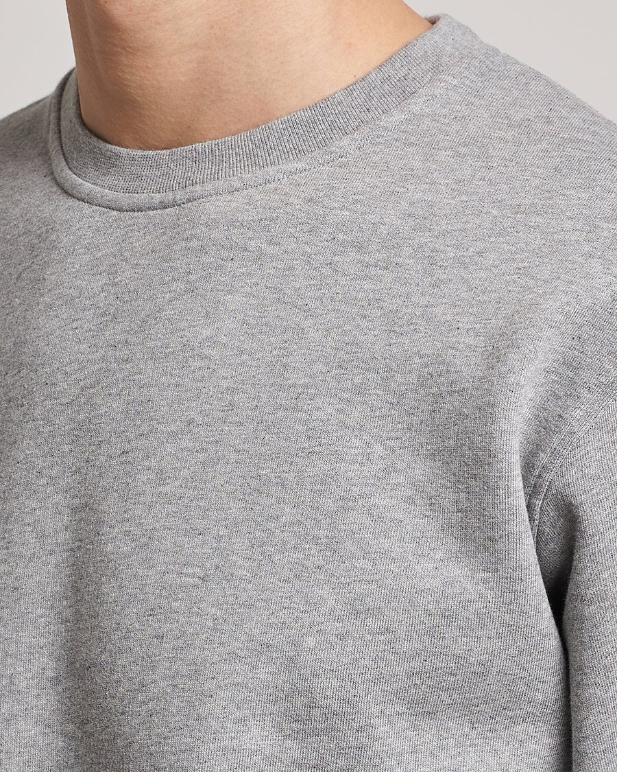 Men | Sweaters & Knitwear | Colorful Standard | Classic Organic Crew Neck Sweat Heather Grey