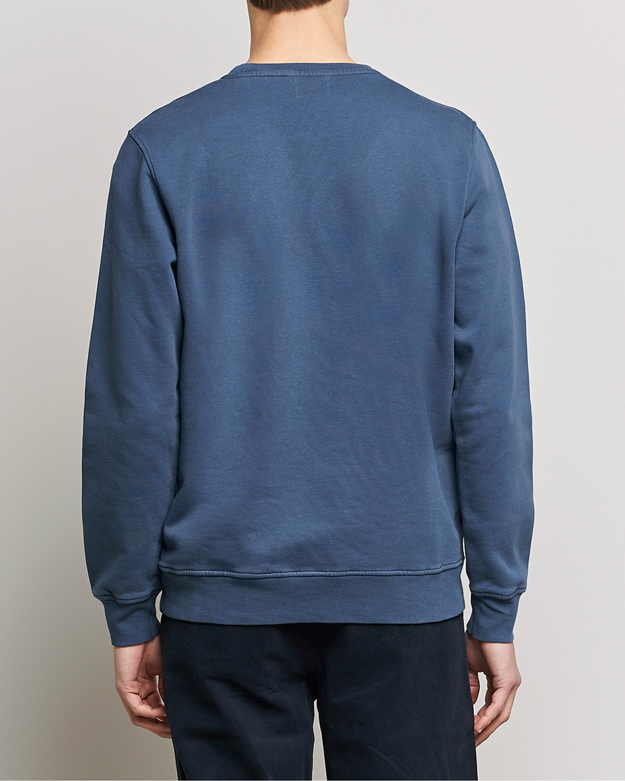 Men | Sweaters & Knitwear | Colorful Standard | Classic Organic Crew Neck Sweat Petrol Blue