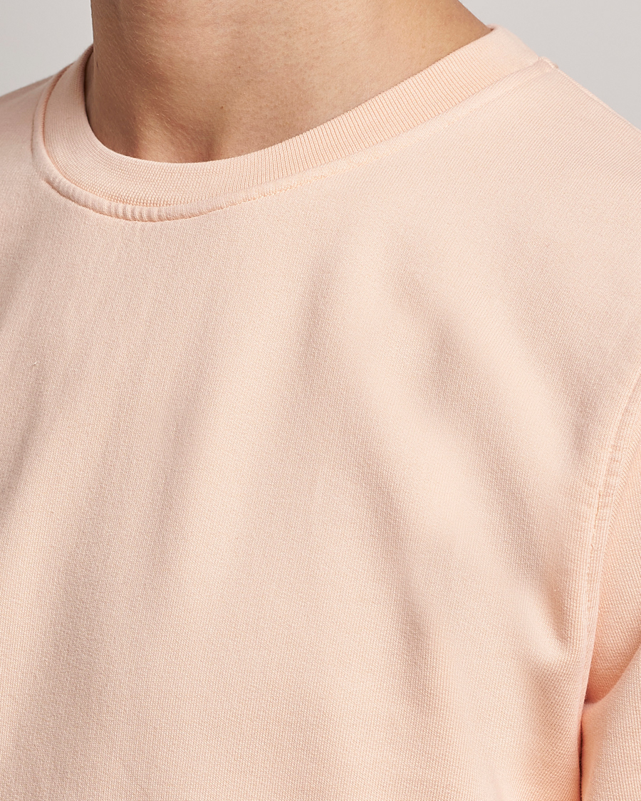 Men | Sweaters & Knitwear | Colorful Standard | Classic Organic Crew Neck Sweat Paradise Peach