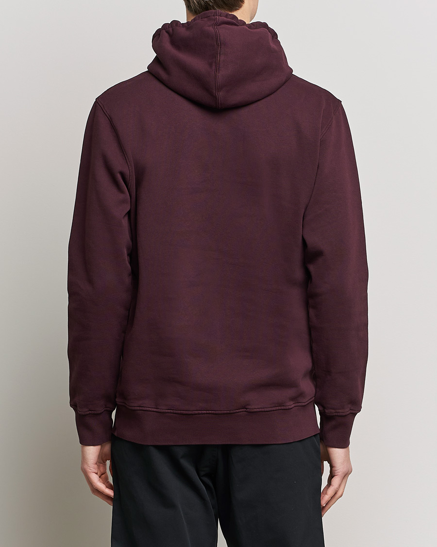 Men | Sweaters & Knitwear | Colorful Standard | Classic Organic Hood Oxblood Red