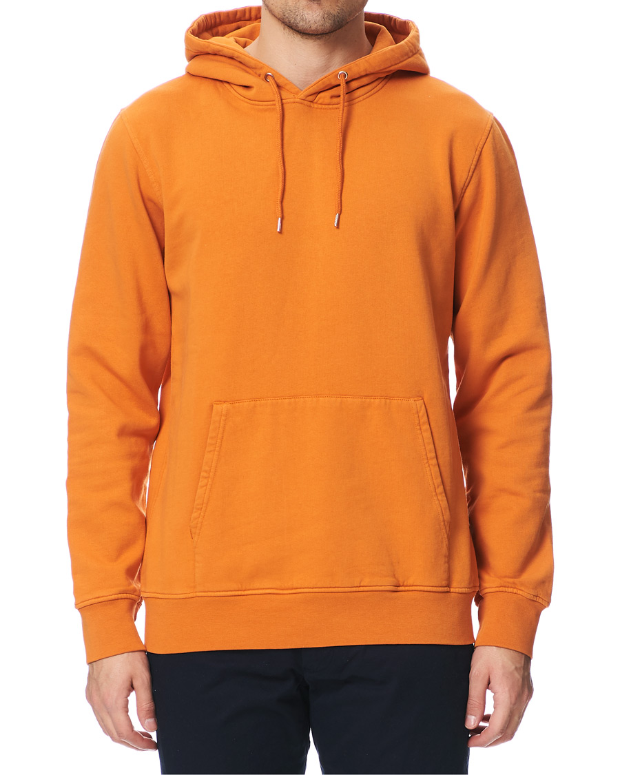 Men | Sweaters & Knitwear | Colorful Standard | Classic Organic Hood Burned Orange