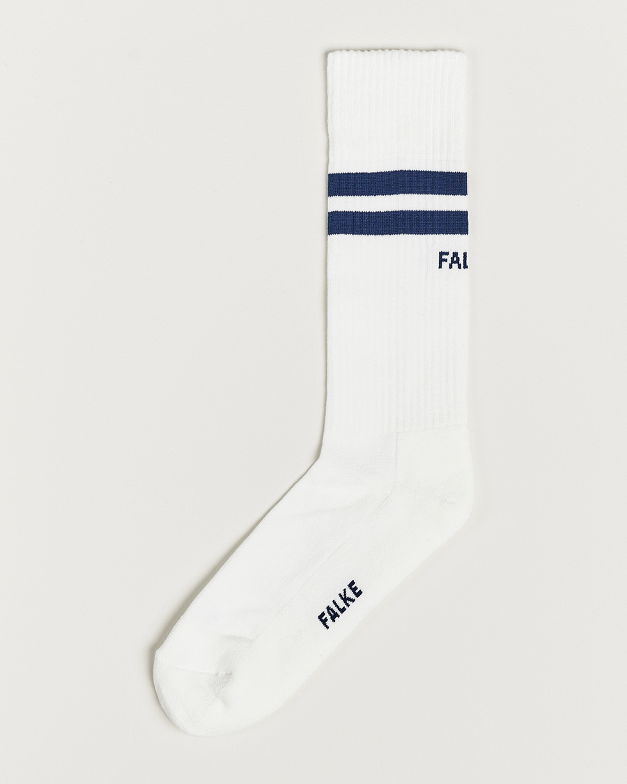 Men | Underwear & Socks | Falke | Dynamic Tennis Sock White/Navy