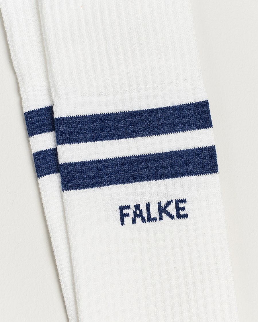 Men | Underwear & Socks | Falke | Dynamic Tennis Sock White/Navy