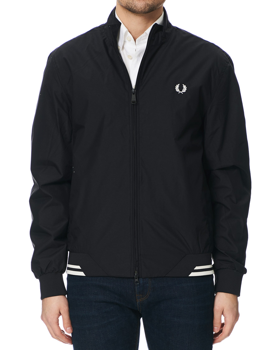 Men | Coats & Jackets | Fred Perry | Brentham Jacket Black