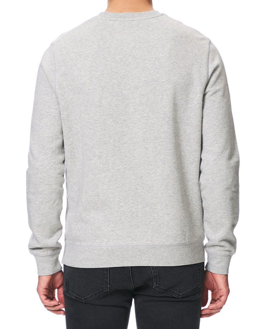 Men | Sweaters & Knitwear | Kent & Curwen | Rose Embroidered Sweatshirt Grey