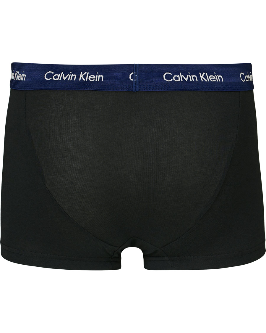 Men | Underwear & Socks | Calvin Klein | Cotton Stretch Trunk 3-Pack Minnow/Horoscope/Inferno
