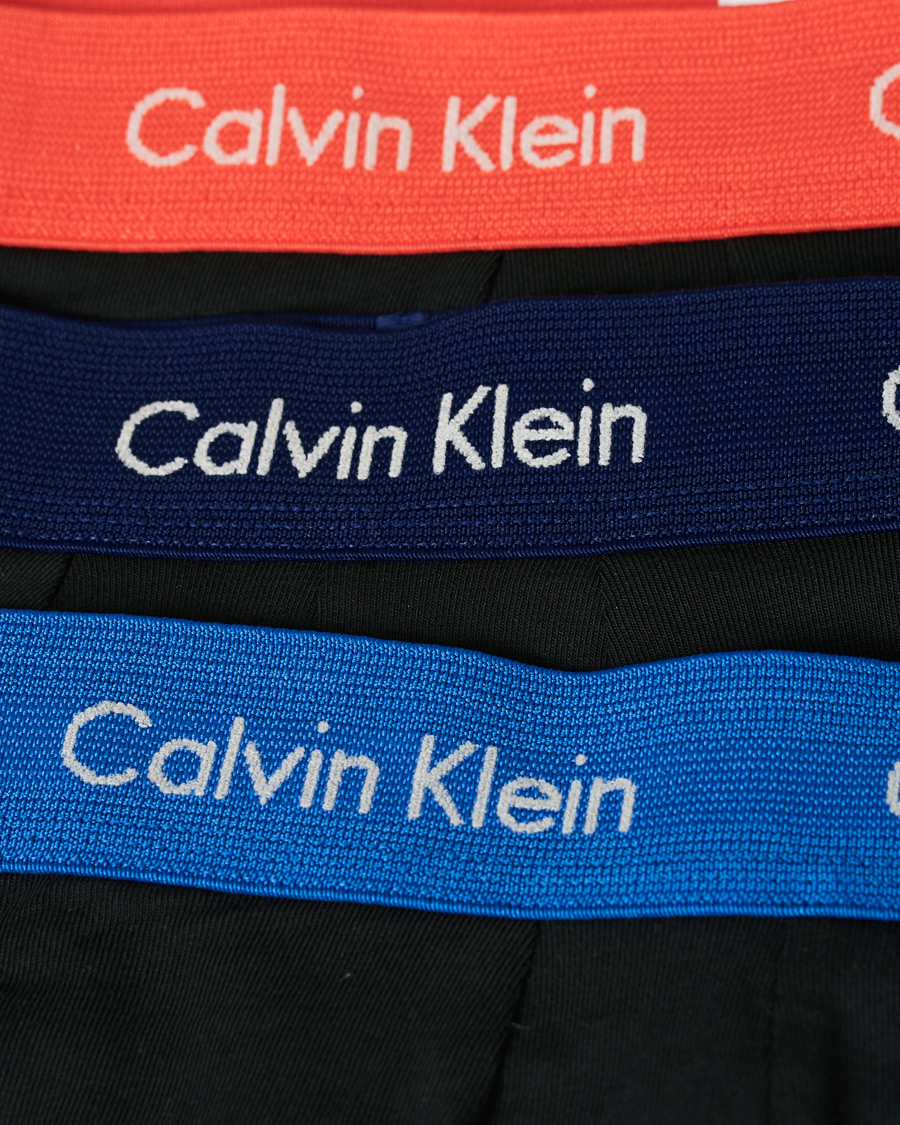 Men | Underwear & Socks | Calvin Klein | Cotton Stretch Trunk 3-Pack Minnow/Horoscope/Inferno