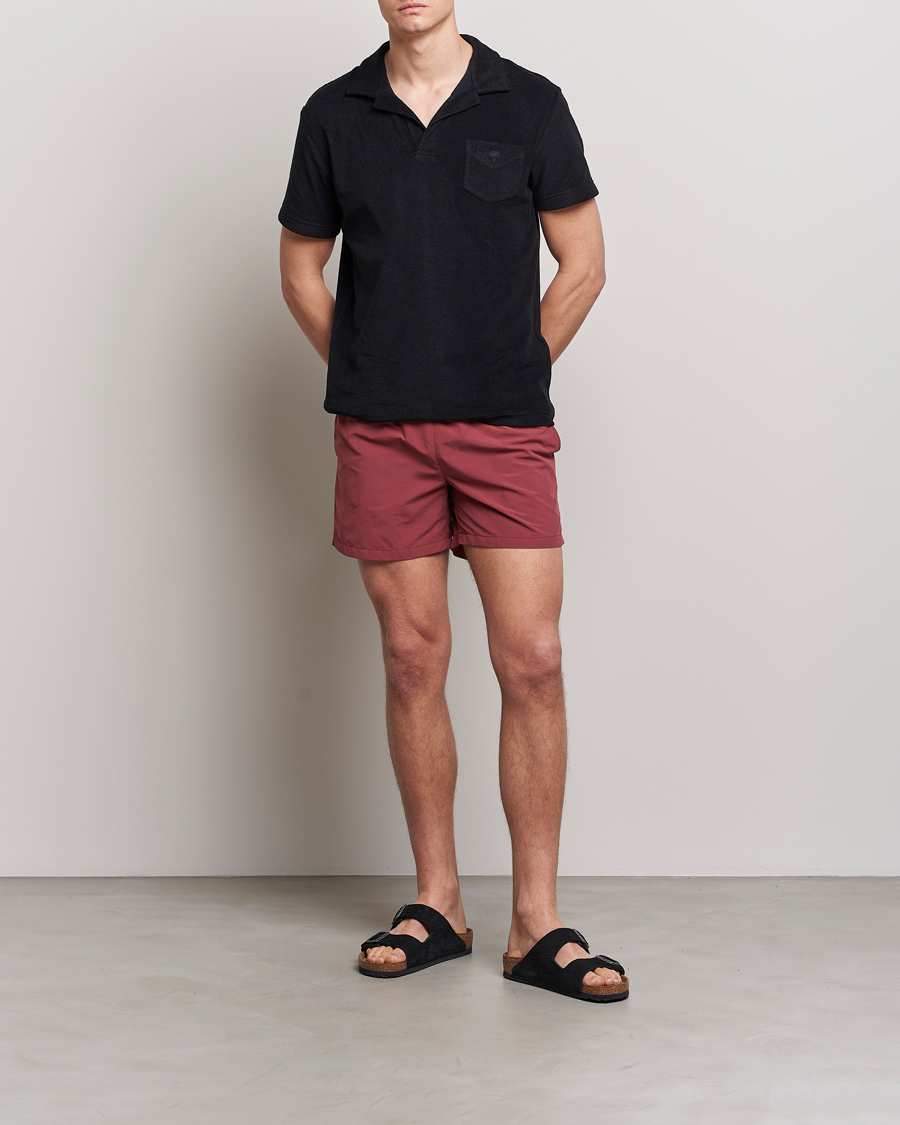 Men | Swimwear | Ripa Ripa | Plain Swimshorts Soft Red